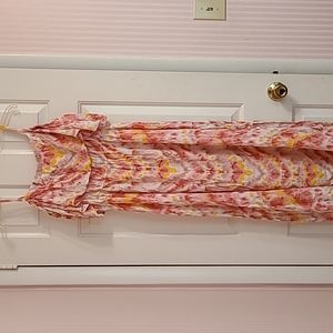 Liberty Love spaghetti strap dress 1X